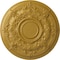 Ekena Millwork Darnay Ceiling Medallion (Fits Canopies up to 7 1/4"), Hand-Painted Iridescent Gold, 29 1/4"OD x 2"P CM29DAIGS - alternate 1